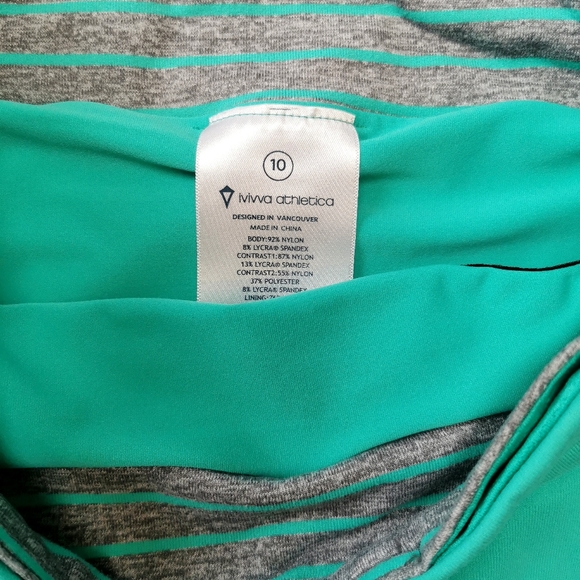 SIZE 10 IVIVVA ATHLETICA FREE SKATE SKIRT EUC - Picture 4 of 5